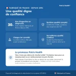 Informations sur la qualité de l’autotest Patris Health Streptocoque A
