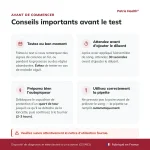 Conseils importants avant d’utiliser le Patris Health Autotest Carence en Fer