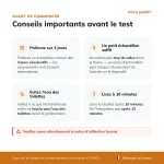Conseils importants avant d utiliser le Patris Health Autotest FIT