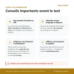 Conseils avant d’utiliser le Patris Health Autotest Helicobacter pylori