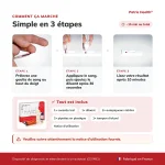 Patris Health Autotest Syphilis – utilisation en trois étapes