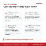 Patris Health Autotest Syphilis – conseils importants avant le test