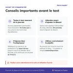 Patris Health Autotest Thyroïde TSH – conseils importants avant le test