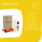 Contenu du kit test fonction hépatique Patris Health