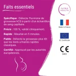 Faits essentiels du test sanguin hCG : rapidité, fiabilité et certification CE : rapide, fiable, fabriqué en France et certifié CE0483