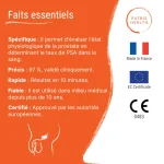 Faits essentiels du test PSA Patris Health