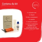 Contenu du kit autotest syphilis Patris Health