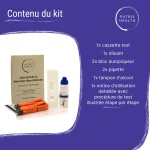 Contenu du kit test TSH Patris Health